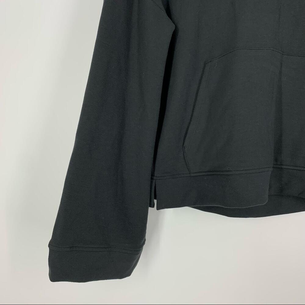 All In Motion XS Bell Sleeve Pullover Hoodie Black Athleisure Yoga Gym - Picture 7 of 8